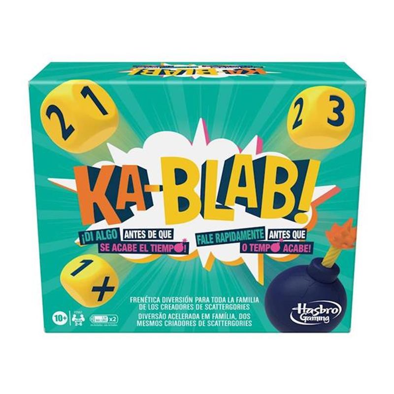 HASBRO - Kablab - Ka Blab - Juego De Mesa - En Español