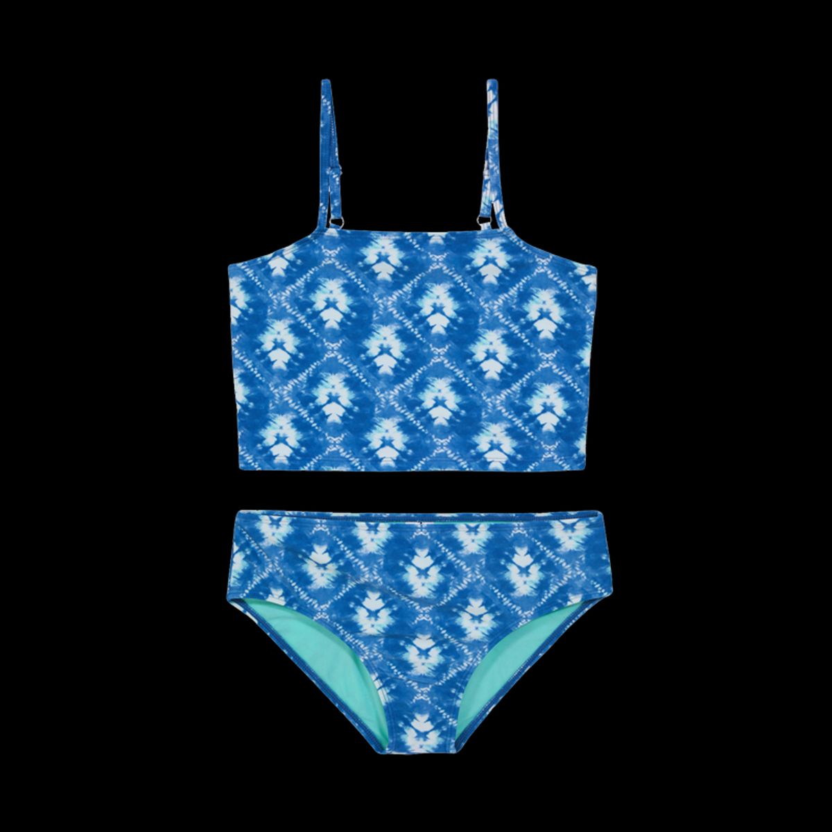 H2O WEAR - Teens Niña Tankini UV+30 Recto Recto Tie Dye Azul H2O WEAR