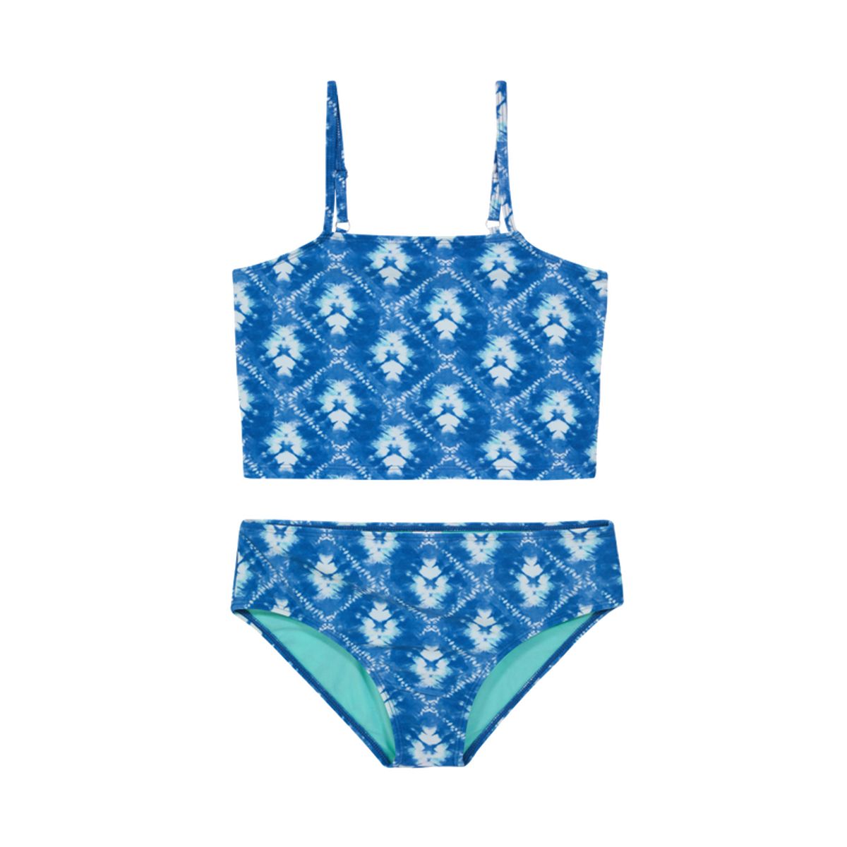 H2O WEAR - Teens Niña Tankini UV+30 Recto Recto Tie Dye Azul H2O WEAR
