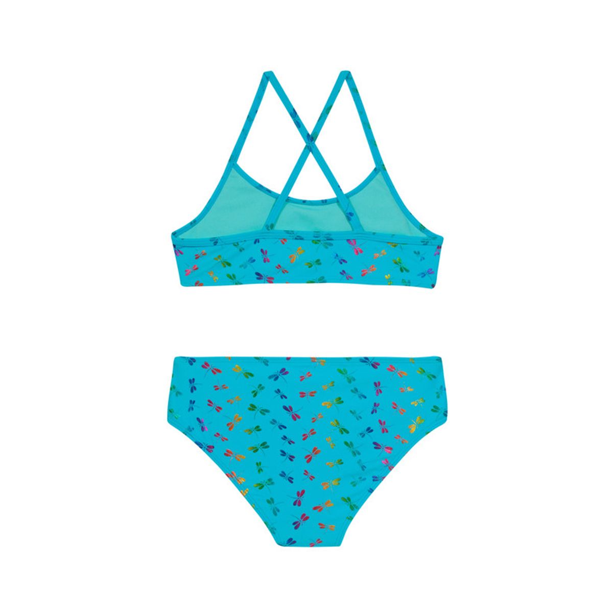 H2O WEAR - Niña Bikini H2O Wear UV+30 Vuelos Folia Turquesa H2O WEAR