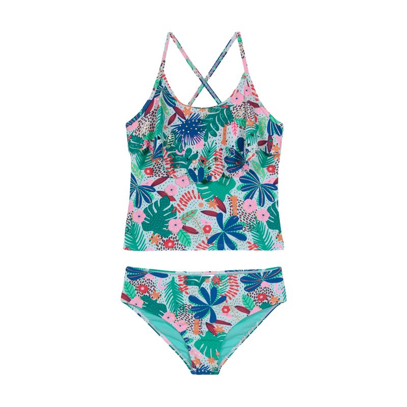 H2O WEAR - Traje de Baño Niña Tankini UV30 Blanco H2O Wear H2O WEAR