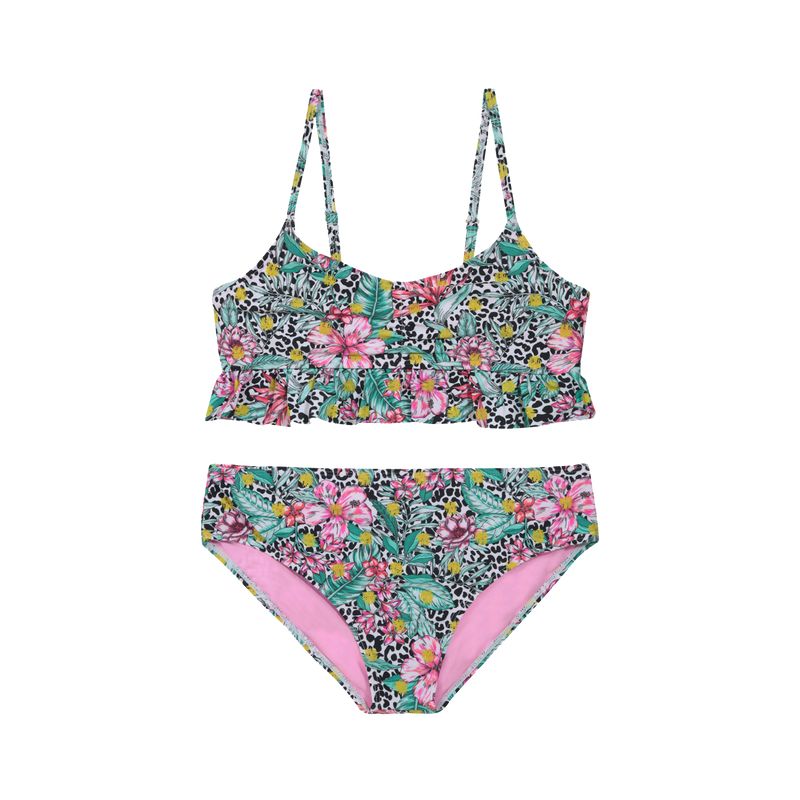 H2O WEAR - Teens Niña Bikini H2O Wear UV+30 Vuelos Flores Rosado H2O WEAR