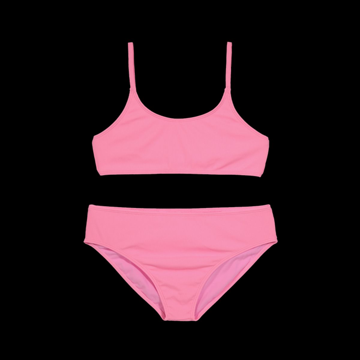 H2O WEAR - Teens Niña Bikini UV+30 Bretel Rib Rosado H2O WEAR