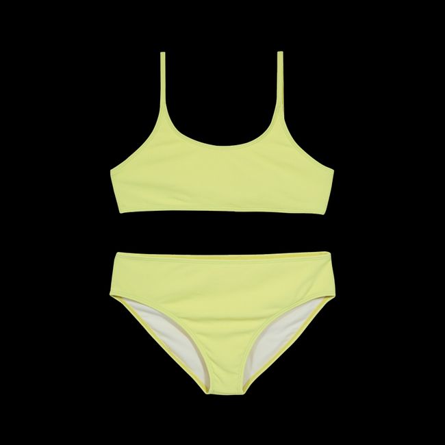 H2O WEAR - Teens Niña Bikini UV+30 Bretel Rib Amarillo H2O WEAR