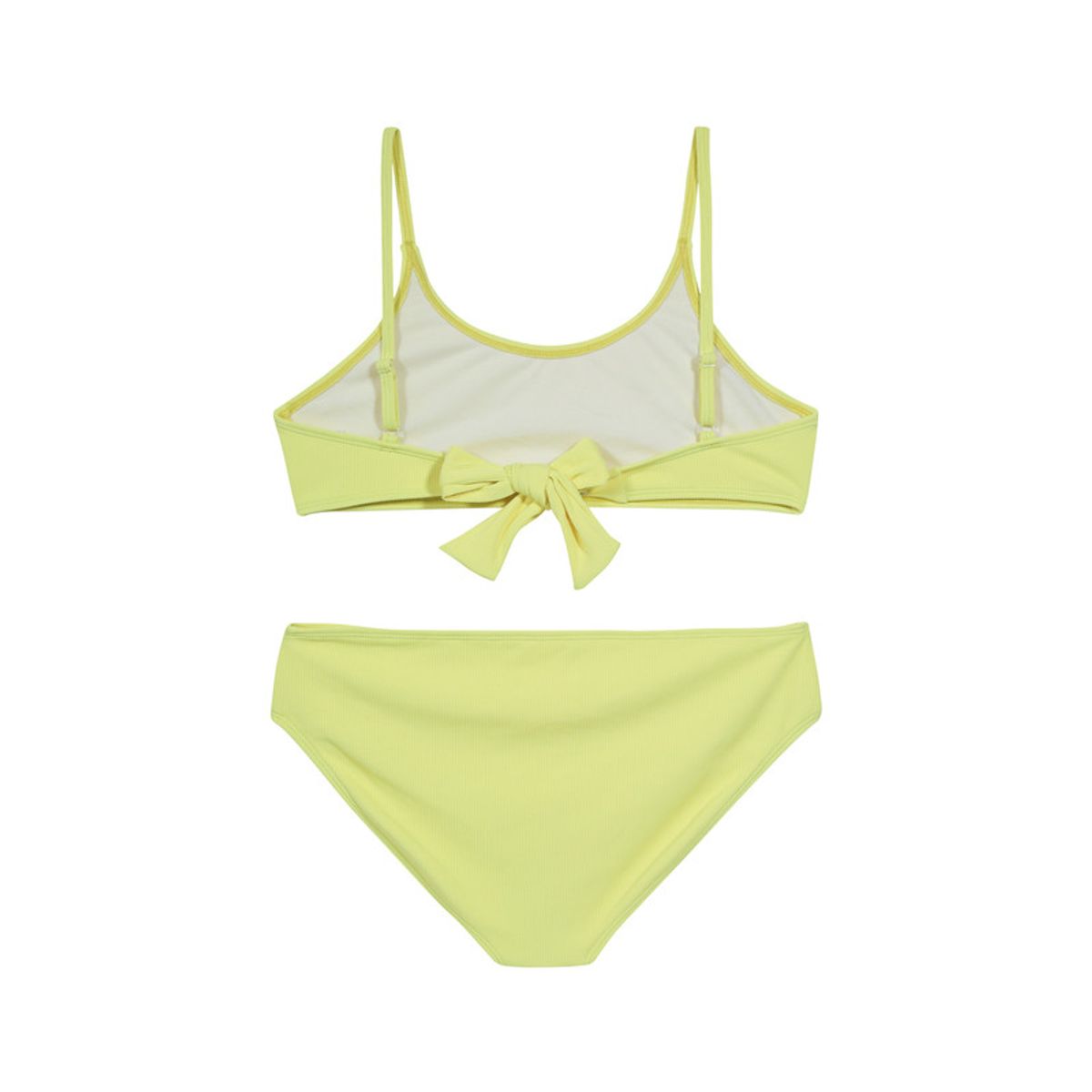 H2O WEAR - Teens Niña Bikini UV+30 Bretel Rib Amarillo H2O WEAR