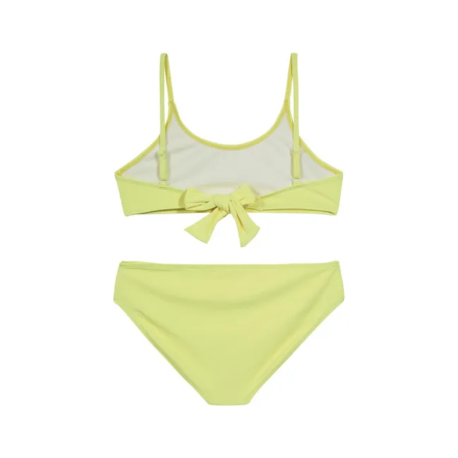 H2O WEAR - Teens Niña Bikini UV+30 Bretel Rib Amarillo H2O WEAR