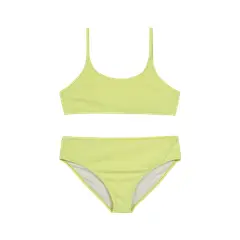 H2O WEAR - Teens Niña Bikini UV+30 Bretel Rib Amarillo