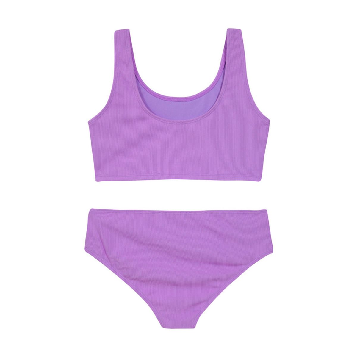 H2O WEAR - Teens Niña Tankini UV+30 Rib Tela Textura Lila H2O WEAR