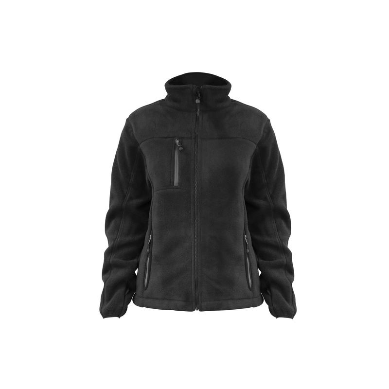 ABSOLUTE ZERO - Chaqueta Micropolar Polartec Negro Mujer