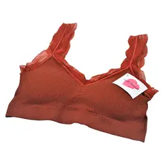 CALLE MADRID - Bralette Letizia Terracota
