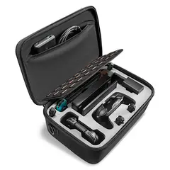 TOMTOC - Estuche De Almacenamiento Grande Para Nintendo Switch- Negro