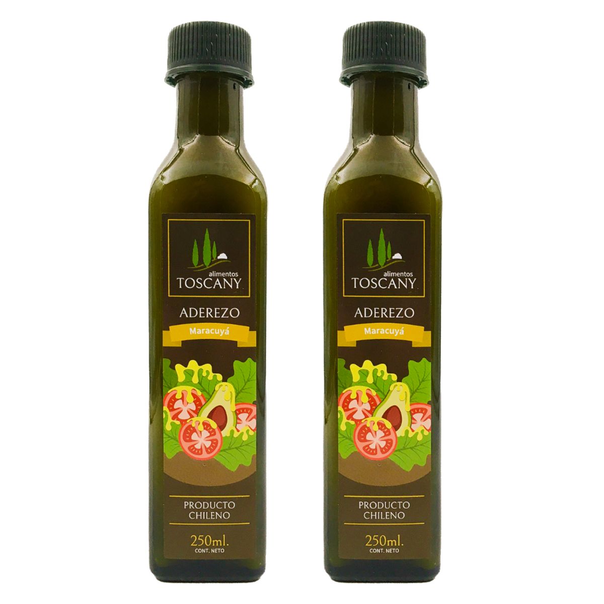 ALIMENTOS TOSCANY - Pack Duo Aderezos de Maracuyá