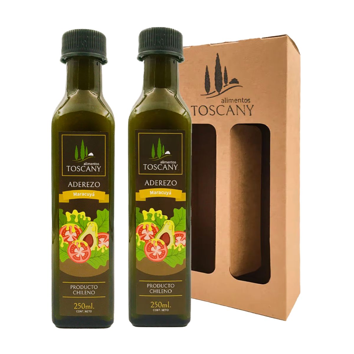 ALIMENTOS TOSCANY - Pack Duo Aderezos de Maracuyá