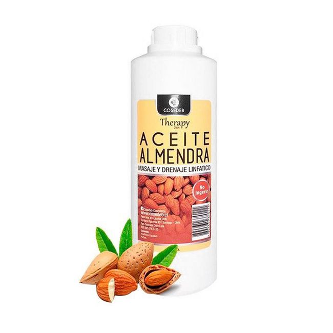 COSEDEB - Aceite Almendra Para Masaje Linfático Y Relajación Litro Cvl