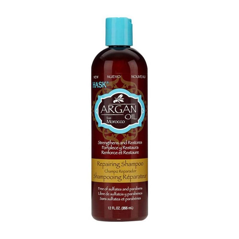 HASK - Shampoo Argán Oil Reparación Anti Frizz Marrueco Hask Cvl.-