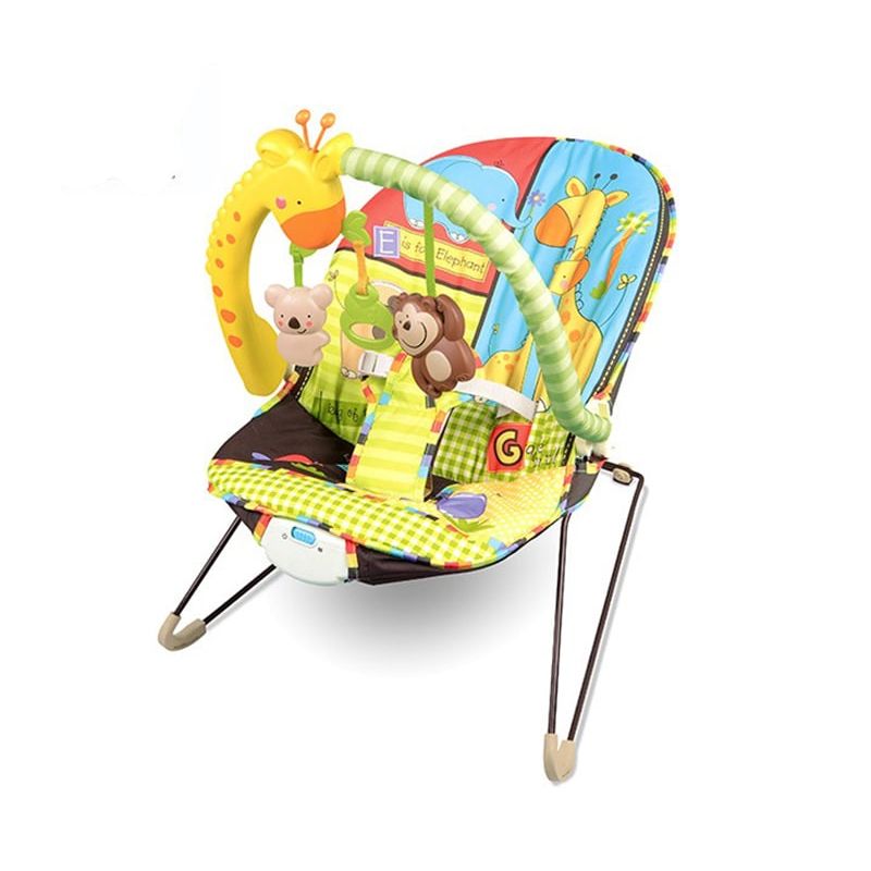 KANDY TOYS - Silla Mecedora Electrica Bebe Modelo Animales