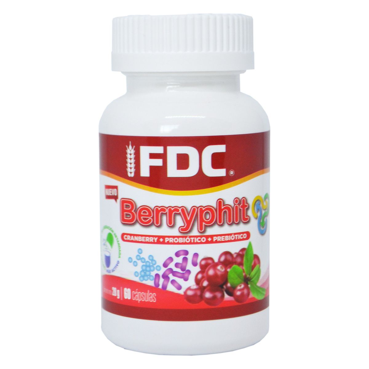 FDC - BERRYPHIT X 60 CAPSULAS