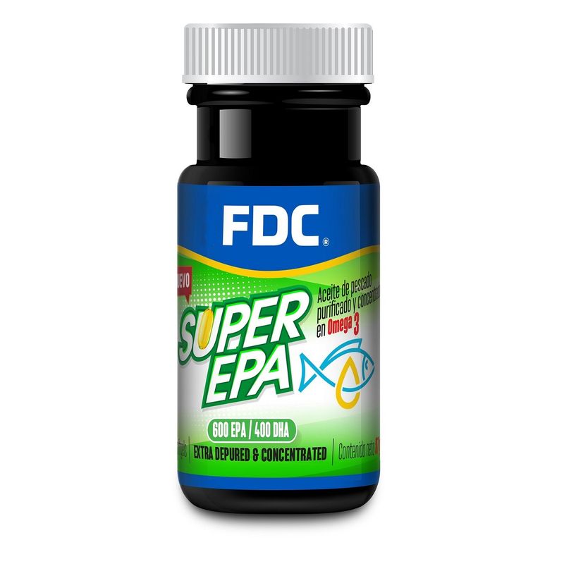FDC - OMEGA 3 - SUPER EPA x 60 CAPSULAS