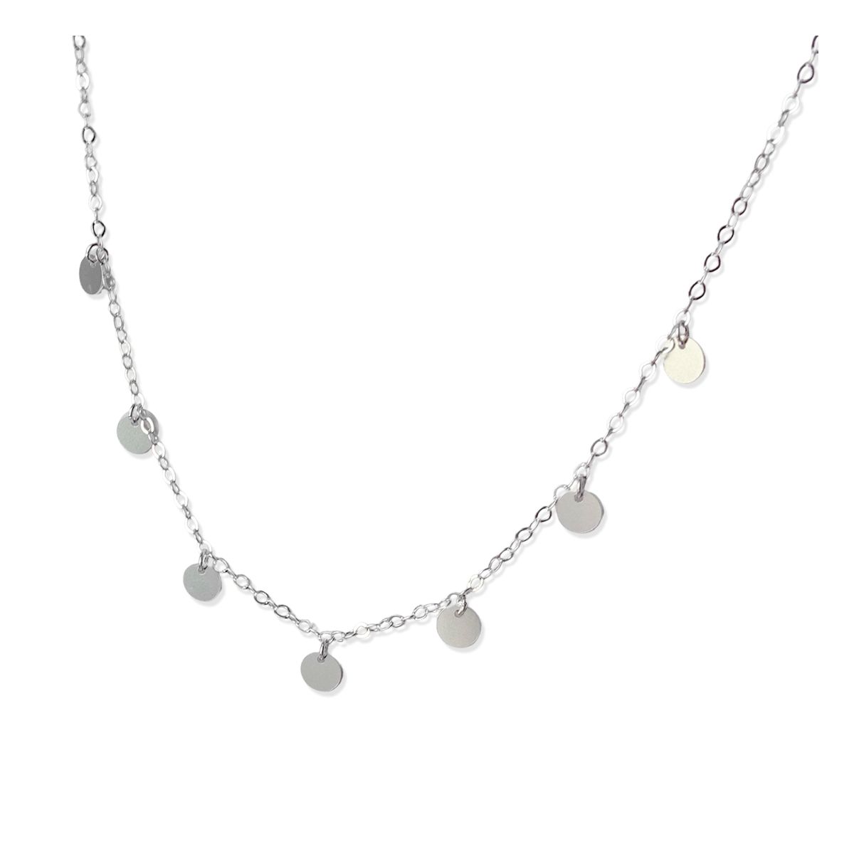 MABELITA - Collar De Plata 925 Mini Medallas