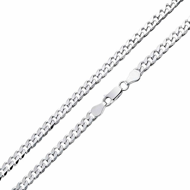 MABELITA - Cadena De Plata Hombre Modelo Grumet 60 Cm