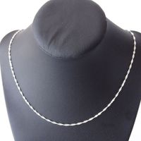 Cadena De Plata (singapur) 60 cm