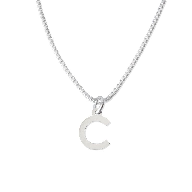MABELITA - Cadena De Plata Mujer Con Inicial C