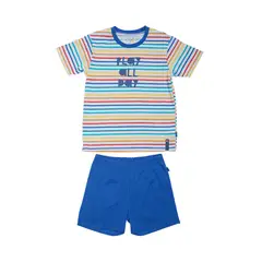 PILLIN - Pijama Niño Azul Petróleo