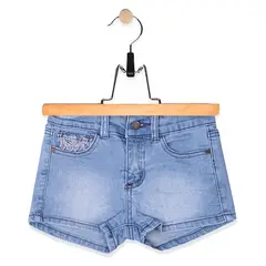 PILLIN - Short Denim Algodón Verano Niña Denim