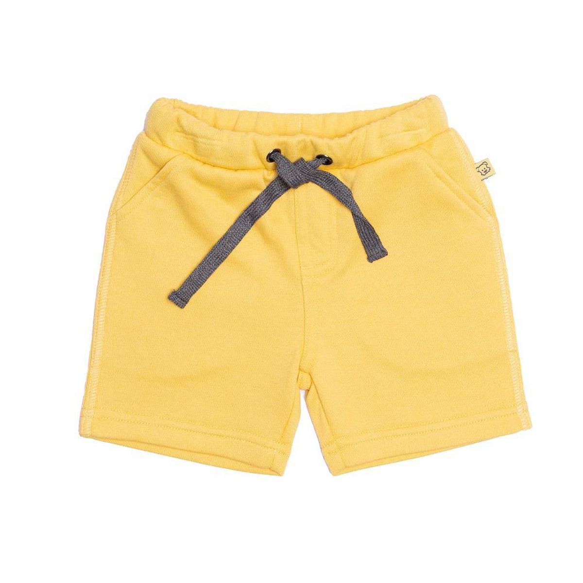 PILLIN - Short Liso Linea Happy Day Algodón Verano Niño Amarillo PILLIN