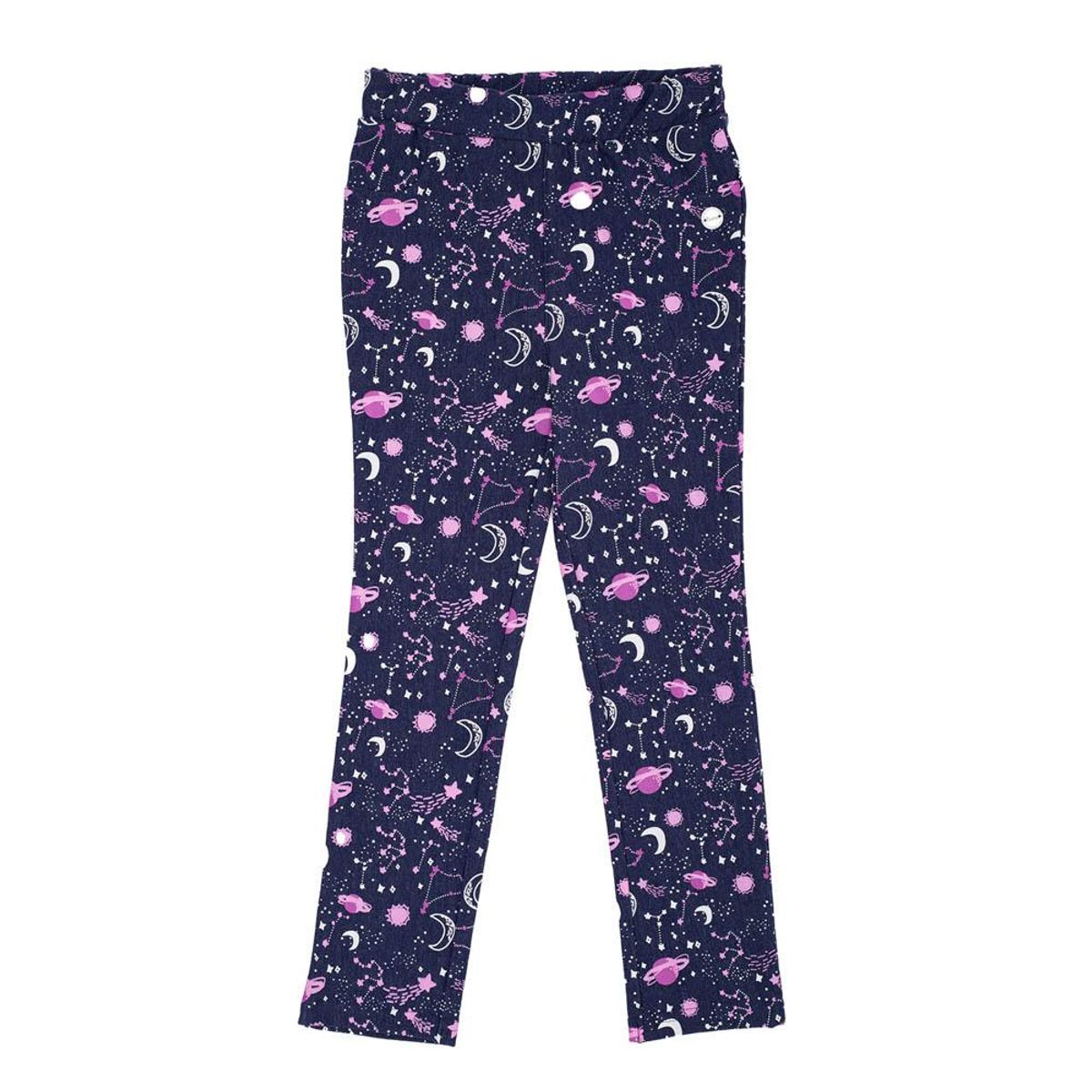 PILLIN - Calza Estampada Niña Azul Marino Pillin PILLIN