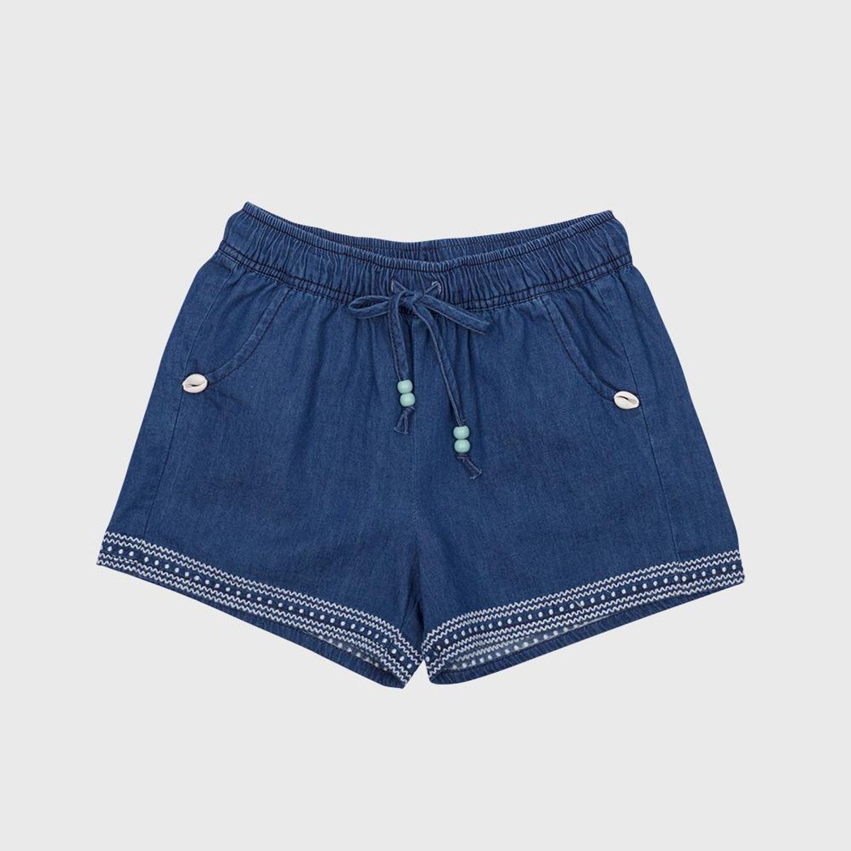 PILLIN - Short Niña Azul Pillin - Azul