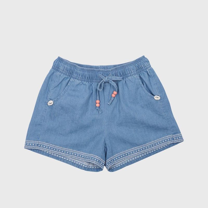 PILLIN - Short Niña Celeste Pillin PILLIN