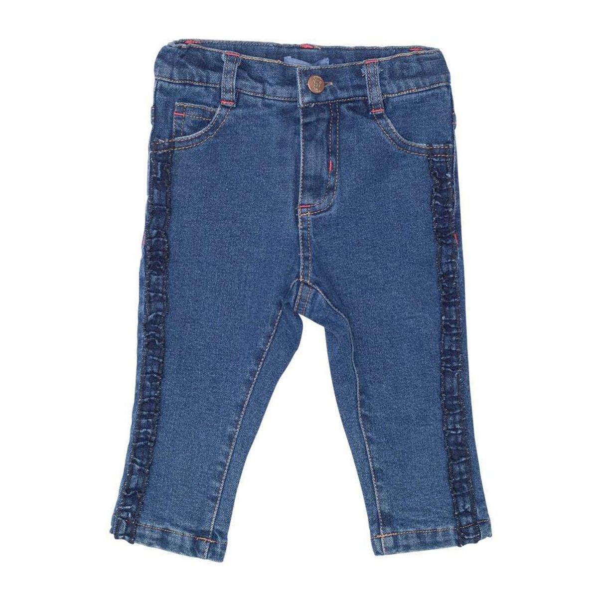 PILLIN - Jeans Bebe Algodón Invierno Niña Azul - Azul