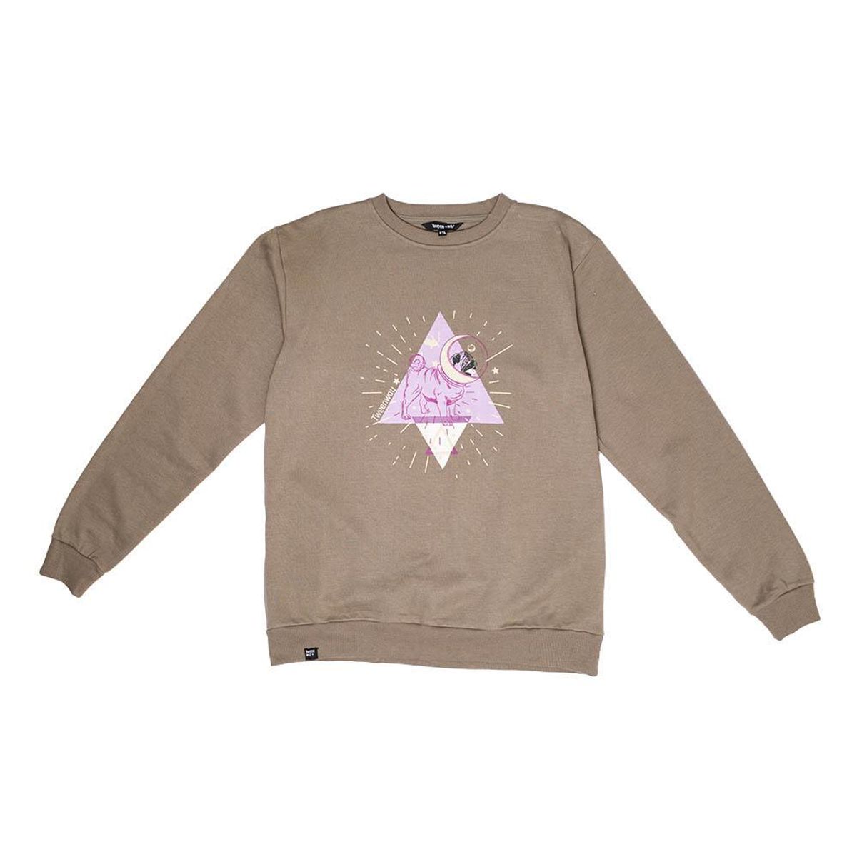 PILLIN - Poleron Algodón Invierno Niño Arena - Beige