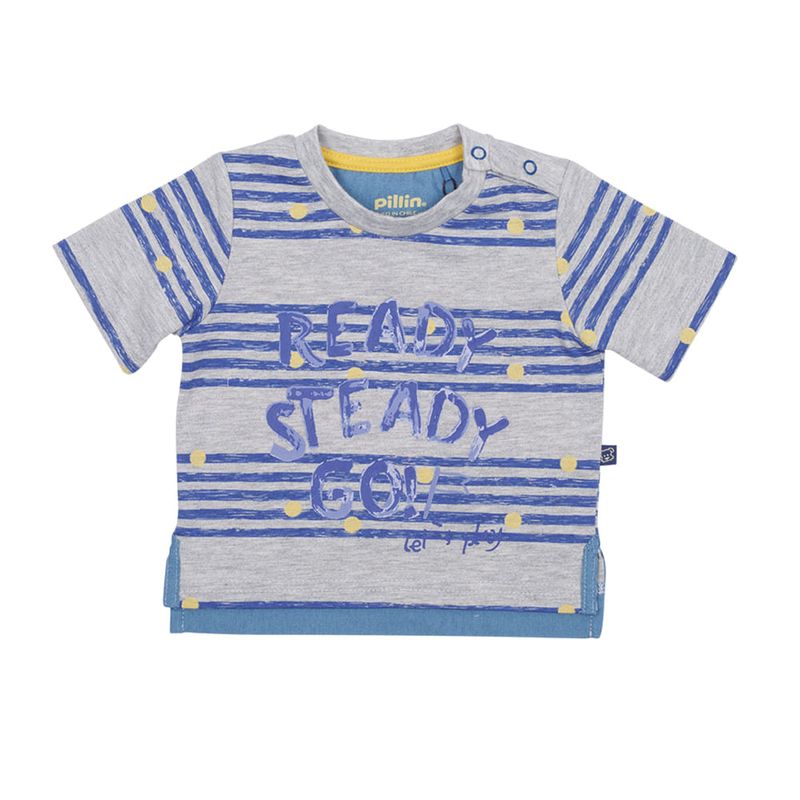 PILLIN - Polera Bebé Niño Azul Pillin PILLIN