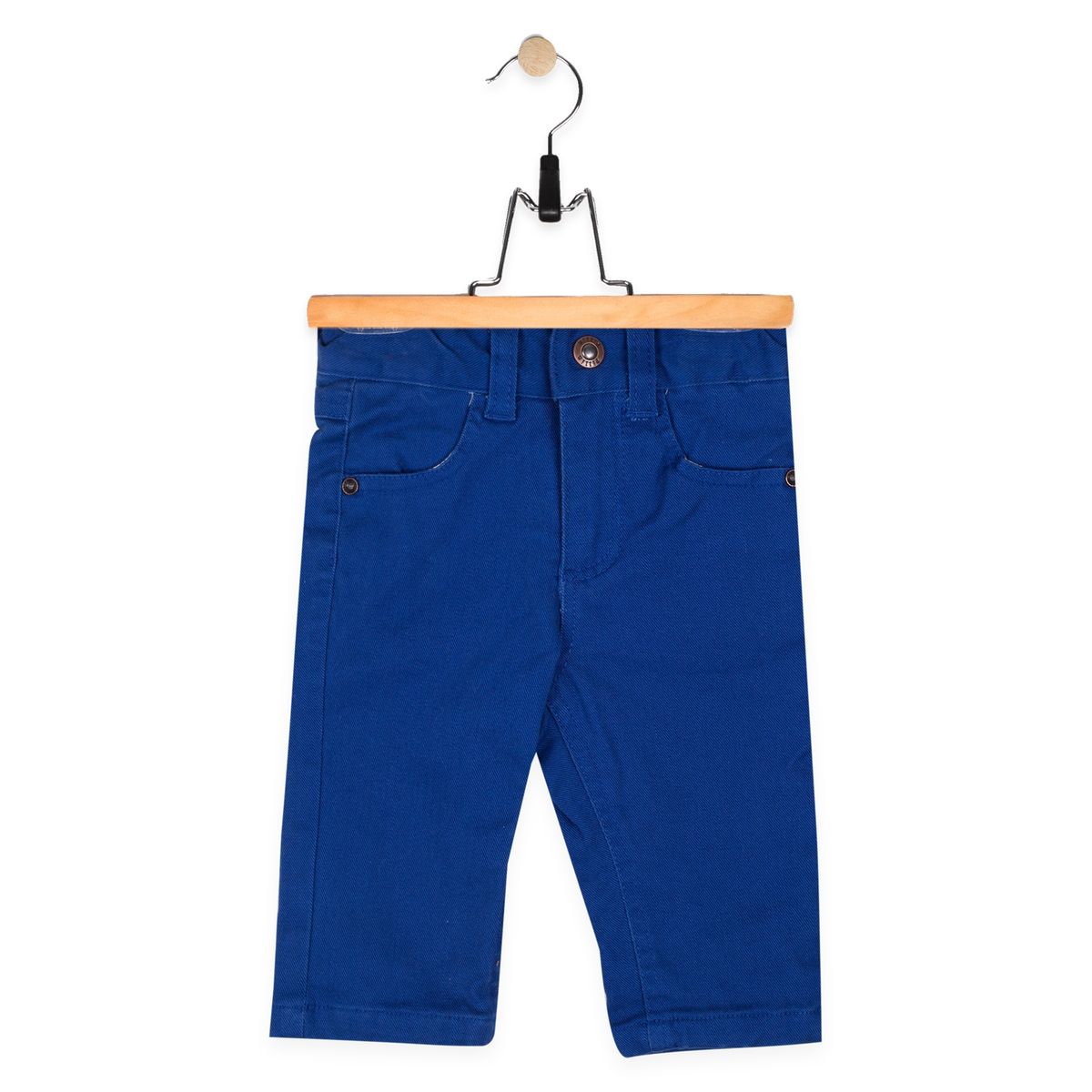 PILLIN - Pantalón Bebé Algodón Invierno Niño Celeste PILLIN