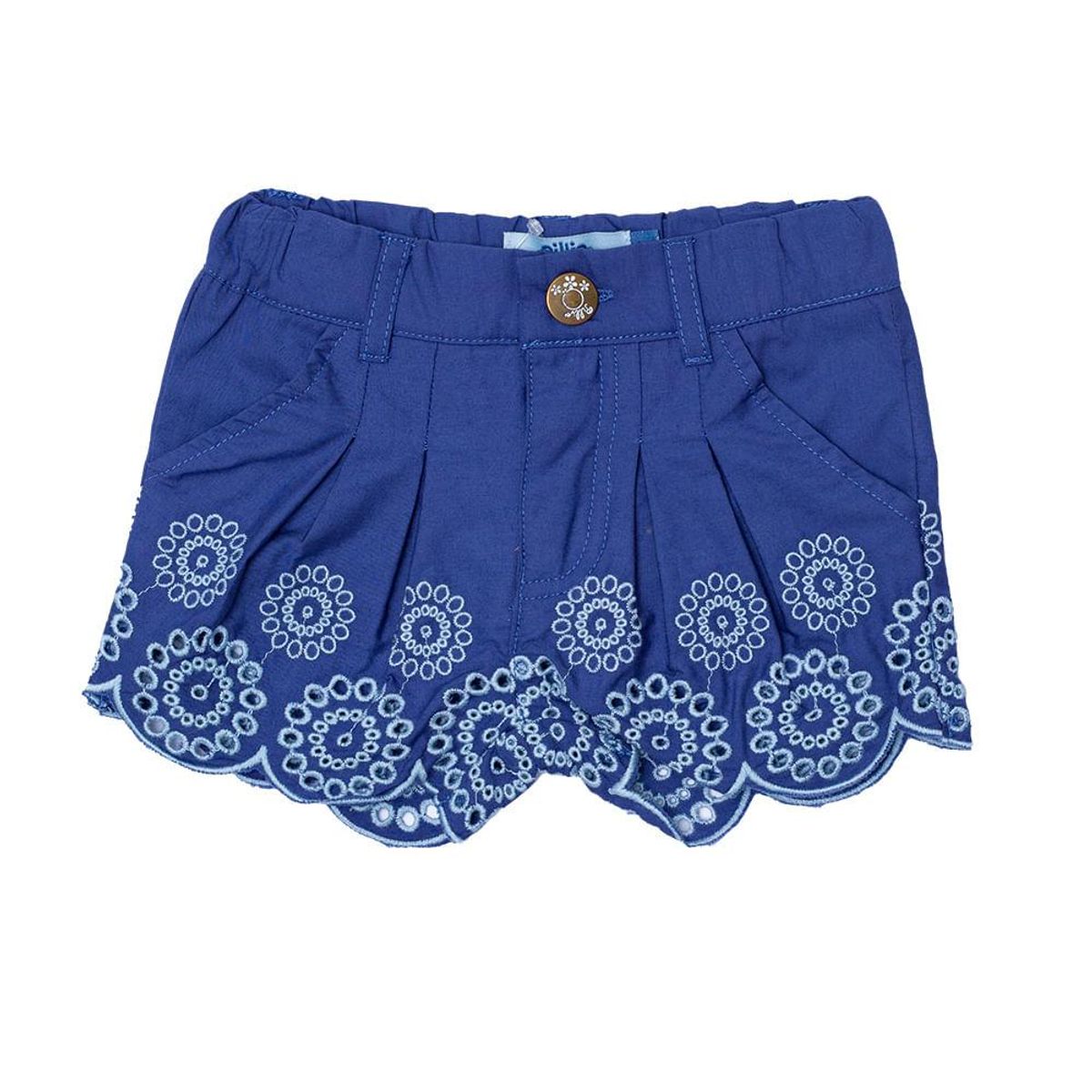 PILLIN - Short Bebe Niña Azul Pillin PILLIN