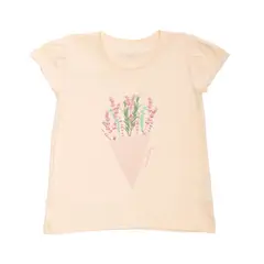 PILLIN - Polera Manga Corta Niña Rosado - Rosa
