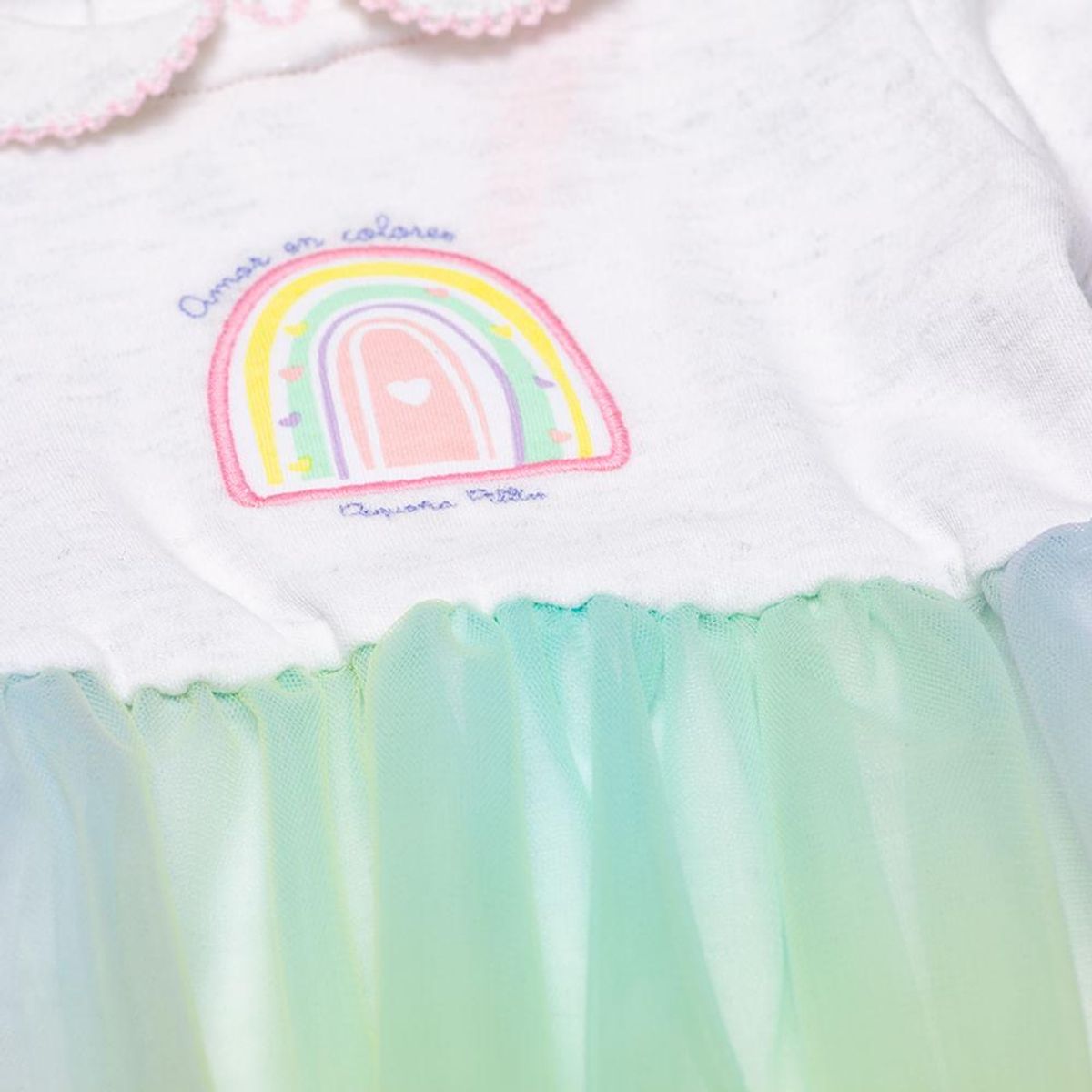 PILLIN - Osito Algodón Bebé Niña Gris Claro Pillin PILLIN