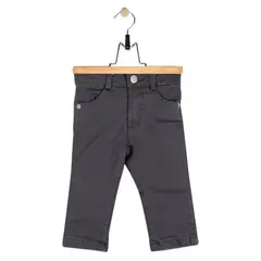 PILLIN - Jeans Bebé Algodón Invierno Niña Gris Oscuro