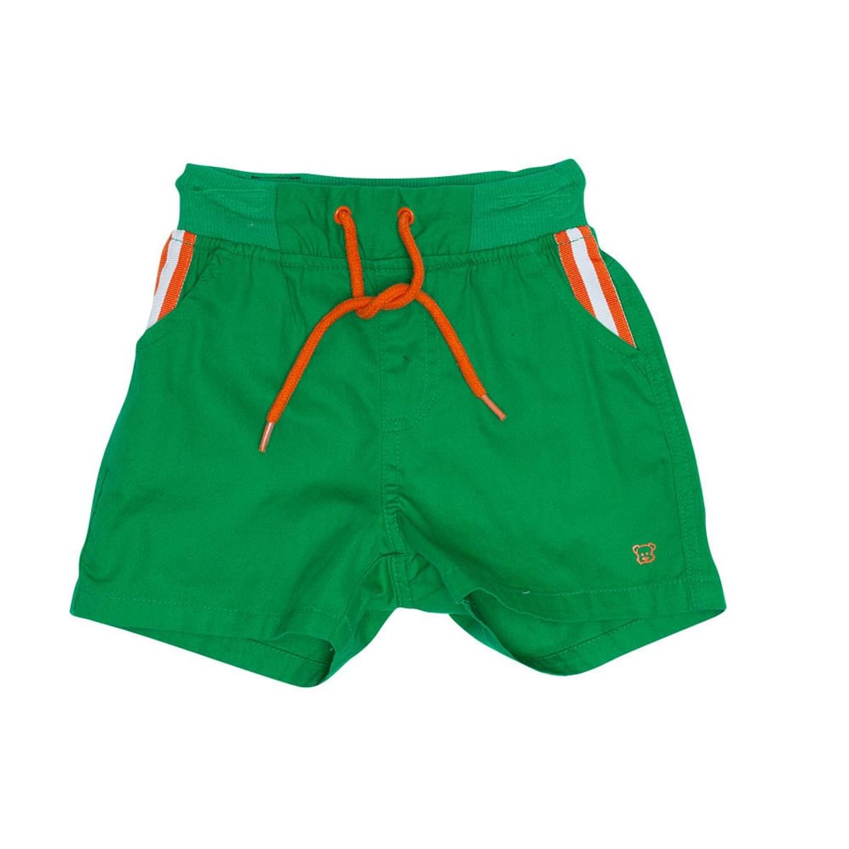 PILLIN - Bermuda Bebe Algodón Verano Niño Verde PILLIN