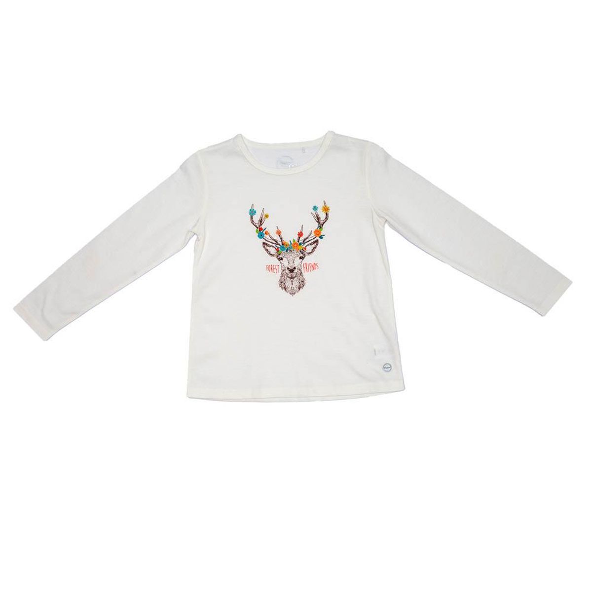 PILLIN - Polera M/L Estampada Niña Crudo Pillin PILLIN