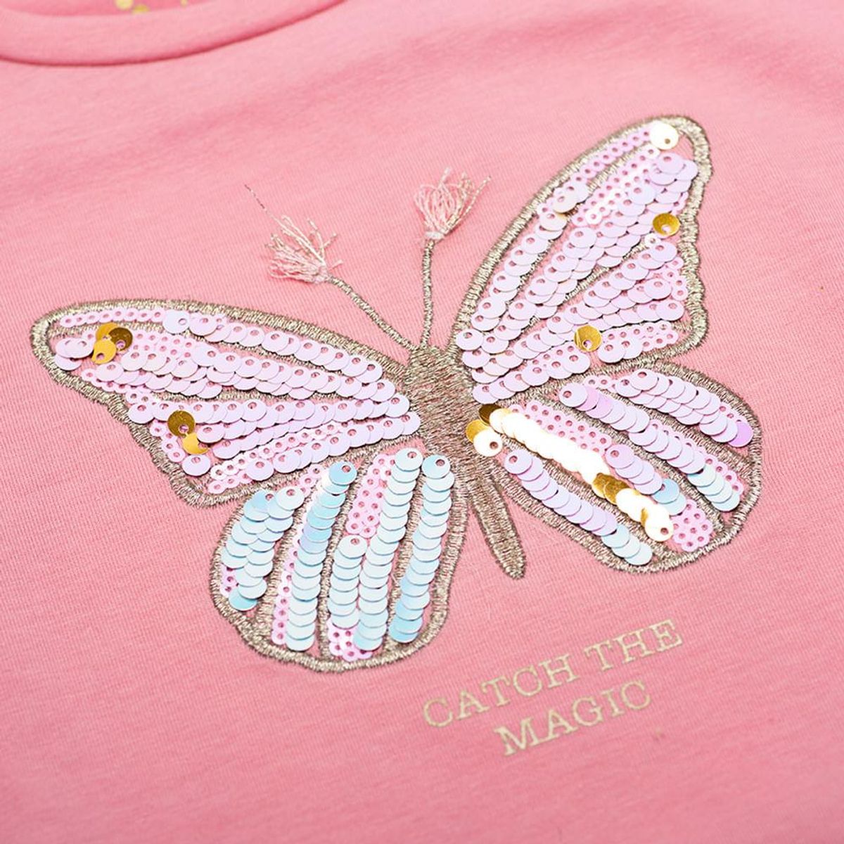 PILLIN - Polera Manga Larga Niña Coral Pillin PILLIN