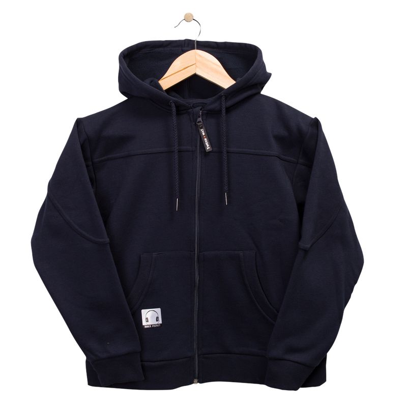 PILLIN - Polerón Escolar Algodón Invierno Niño Azul Marino PILLIN