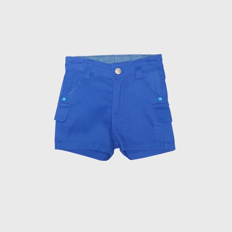 PILLIN - Bermuda Bebé Niño Azul Eléctrico Pillin - Azul Cobalto