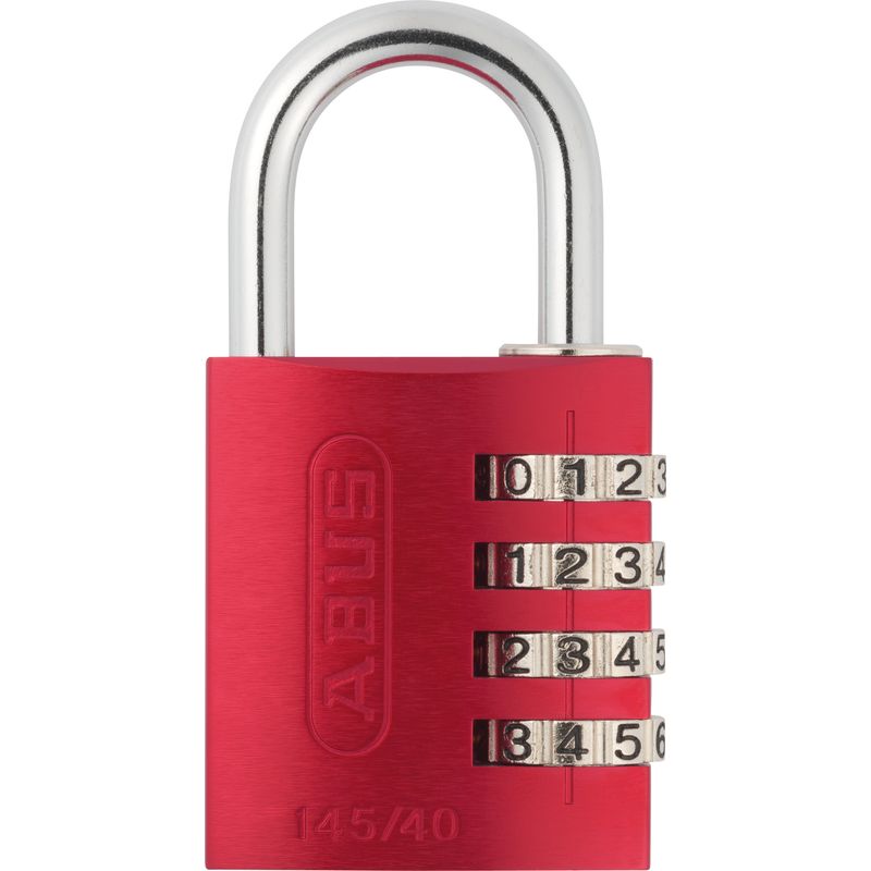 ABUS - Candado Serie 145 40mm Combinacion Rojo