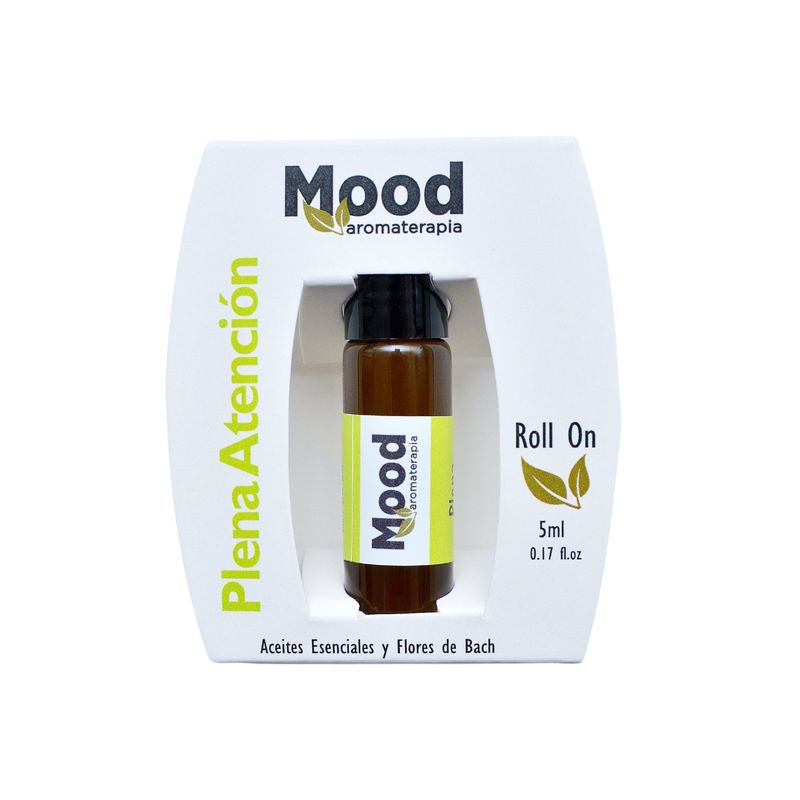 MOOD AROMATERAPIA - Roll On de Aromaterapia PLENA ATENCIÓN