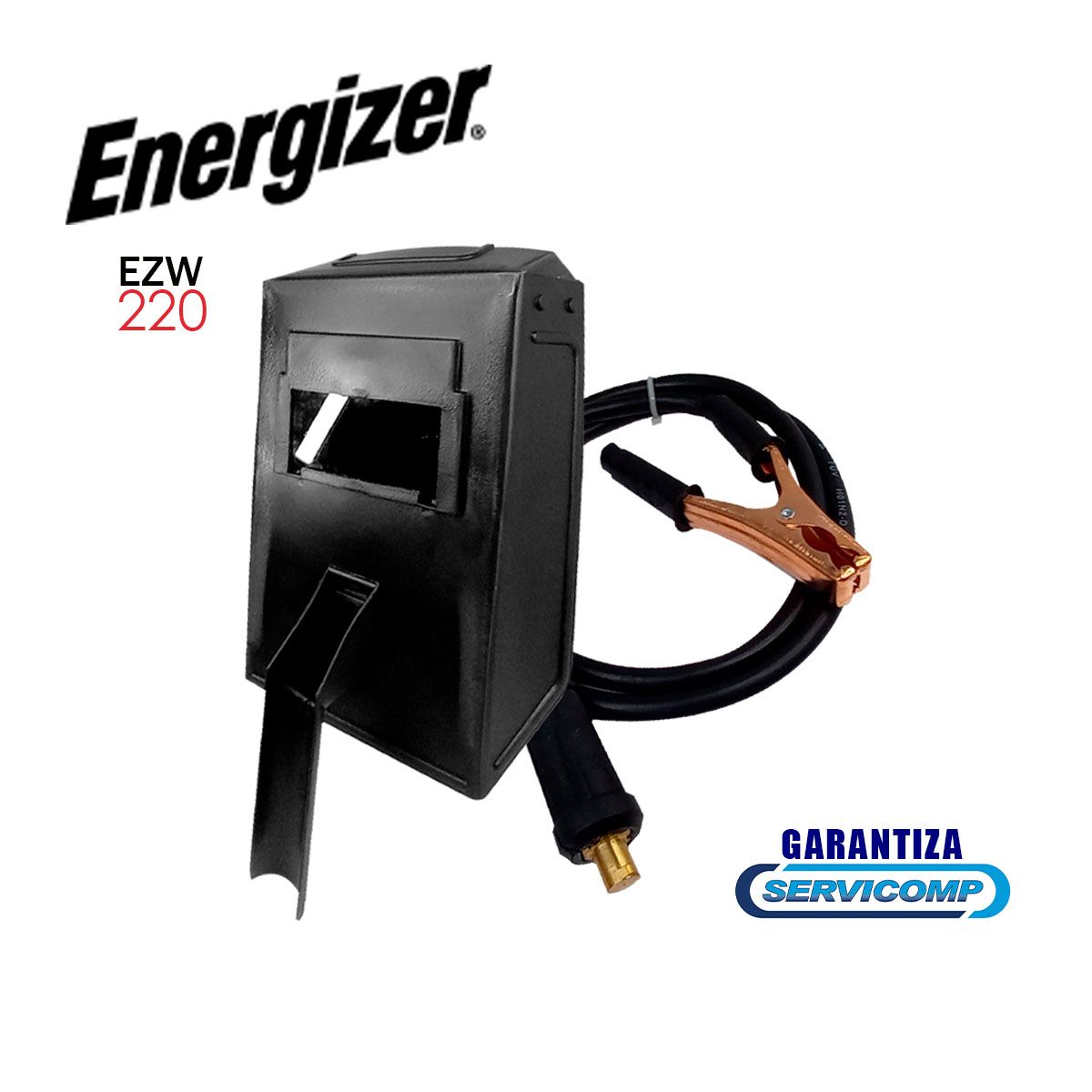 ENERGIZER - Soldadora Inverter Energizer EZW220L 20-180A Con Careta y Accesorios