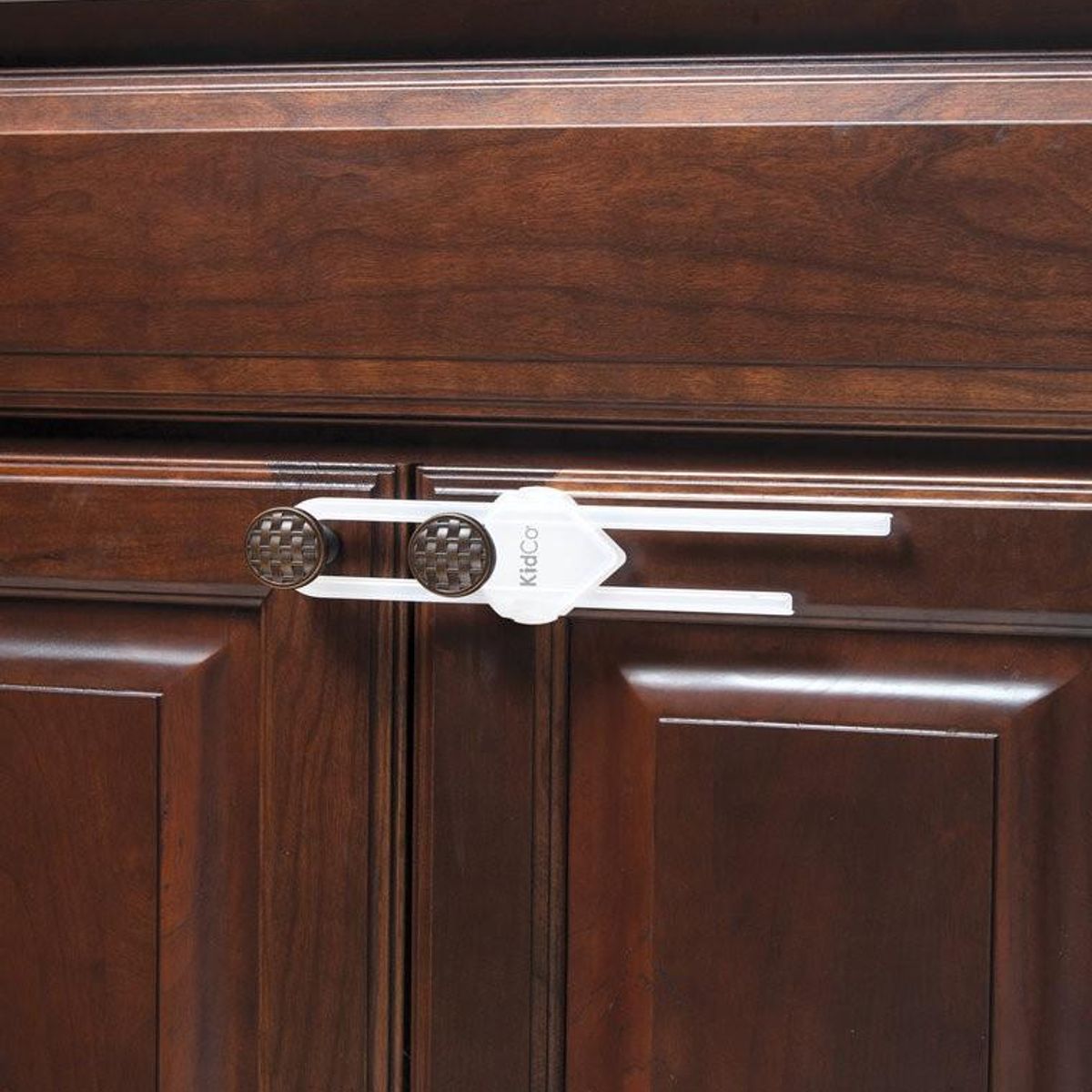 KIDCO - Bloqueador para Gabinetes Dobles (2 unidades) - Blanco