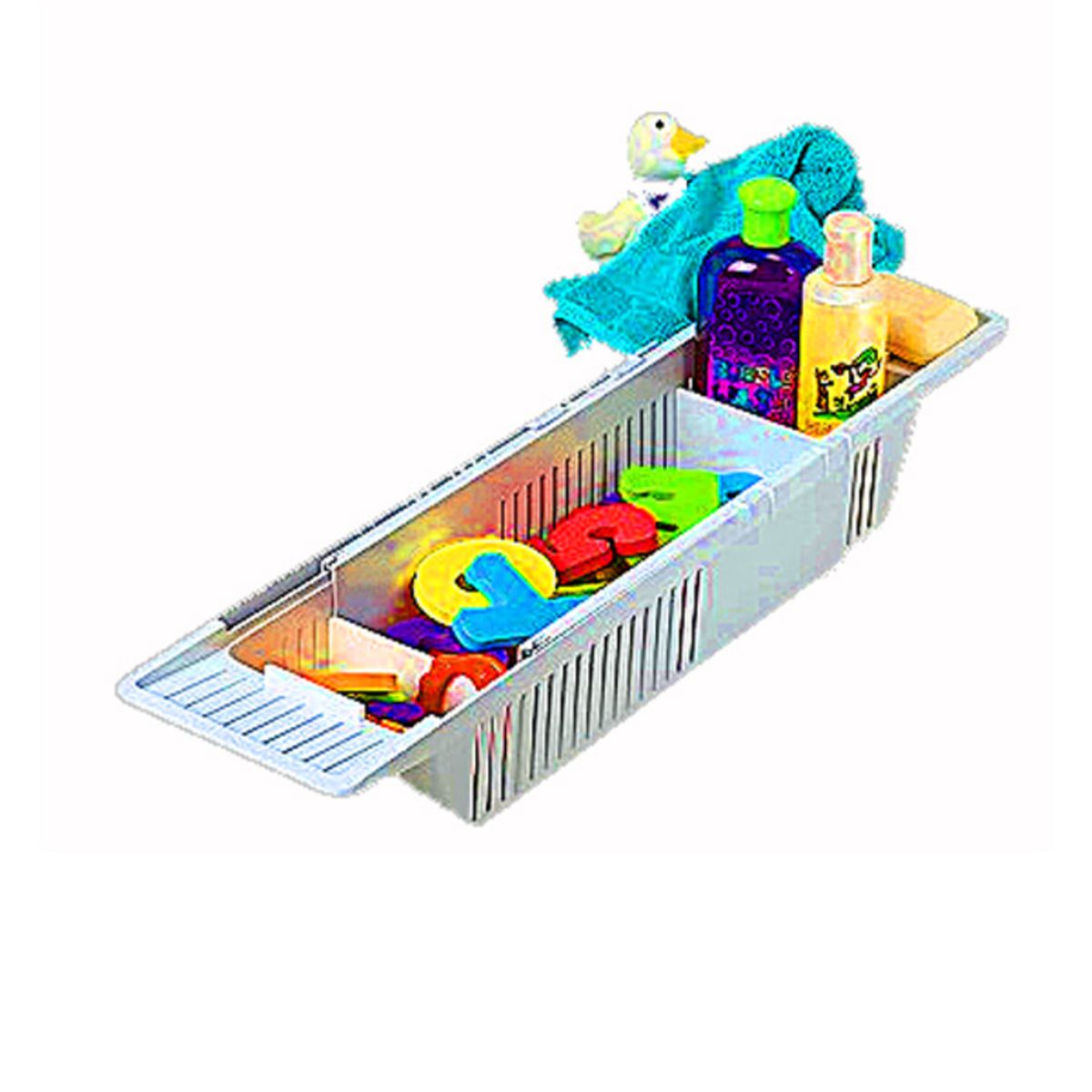 KIDCO - Canasta de Almacenamiento para Baño - Blanco